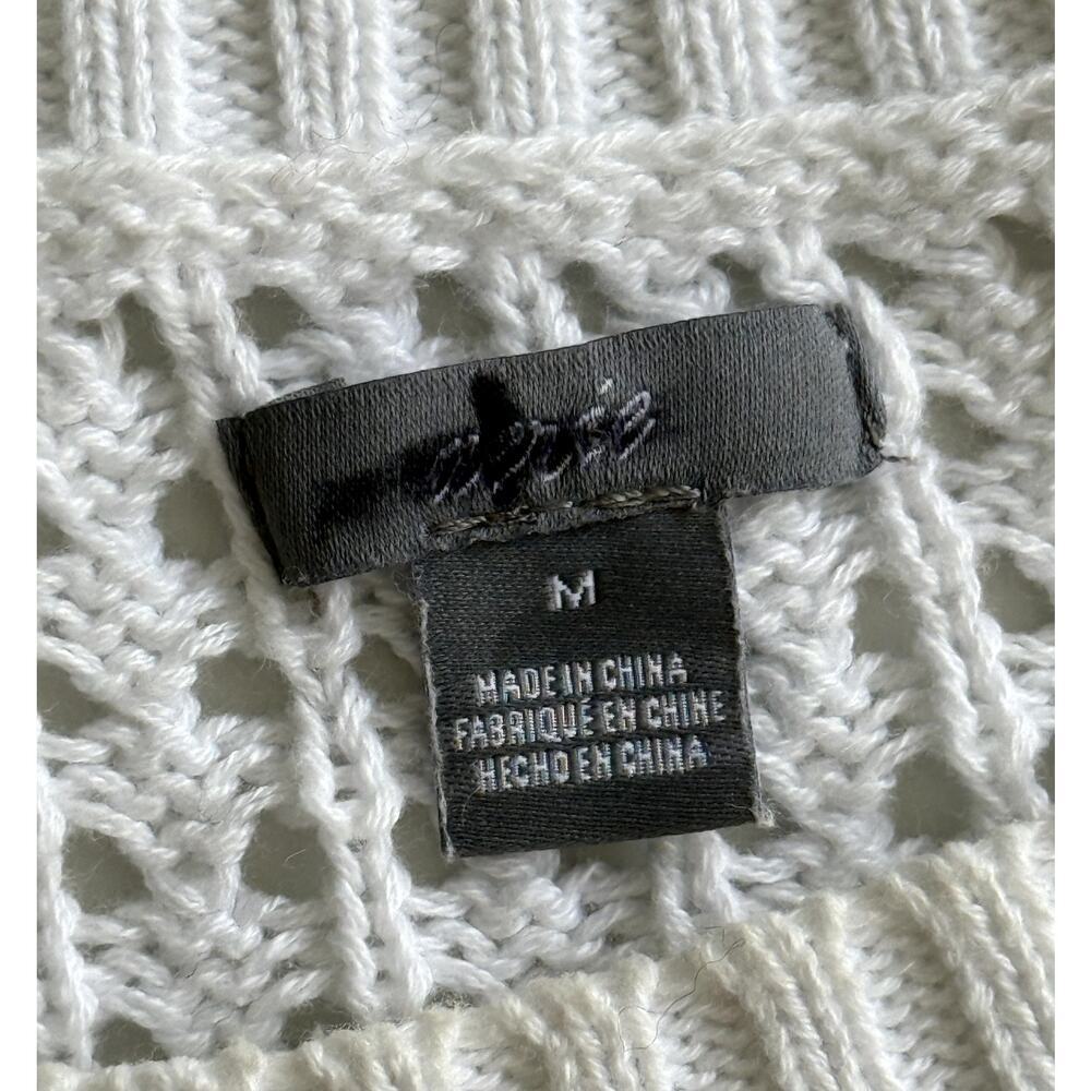 Aerie Oversized white Knit Top – Size M Cozy Slouchy Fit - Picture 9 of 9
